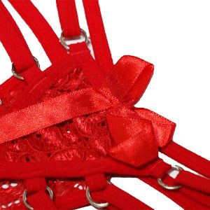 Tanga 3 tiras roja - Imagen 2